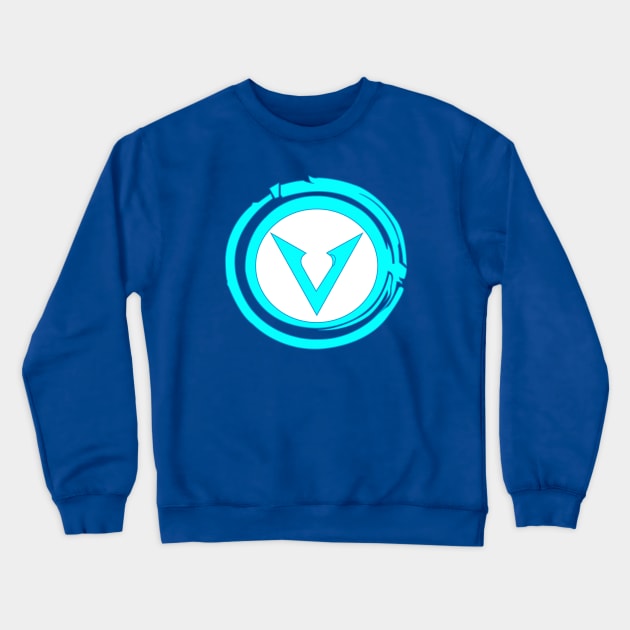 Beyblade Burst Valt Aoi combo Crewneck Sweatshirt by kaizokuGhost